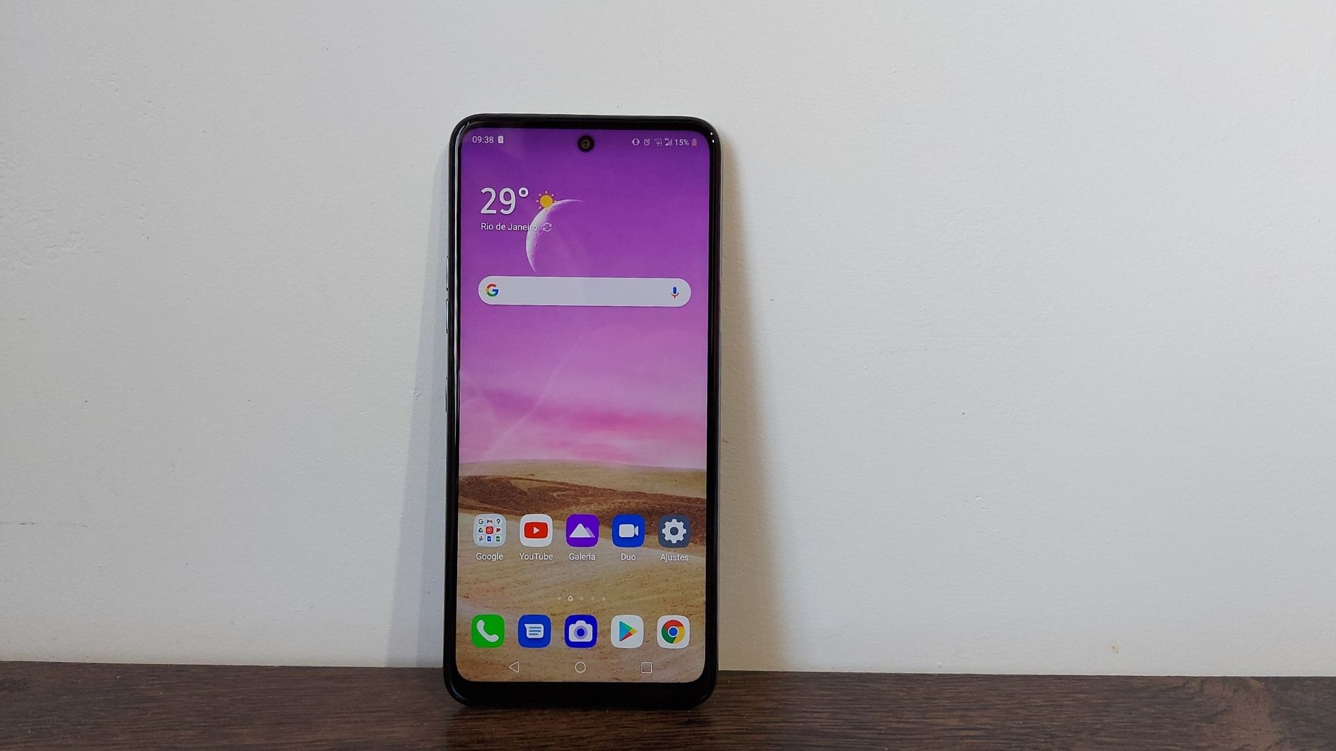 LG K52: ficha técnica inclui memória RAM de 3 GB e processador Helio P22 (Foto: Aline Batista/Zoom)