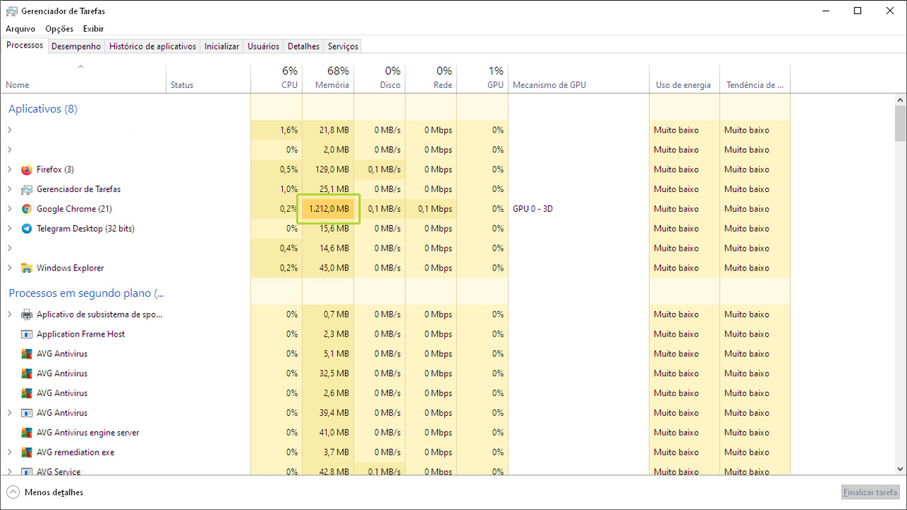 O PC travando do nada pode indicar o mau funcionamento de algum programa, e vale a pena checar quem seria o culpado e se ele pode ser desativado (Reprodução: Redação Zoom)