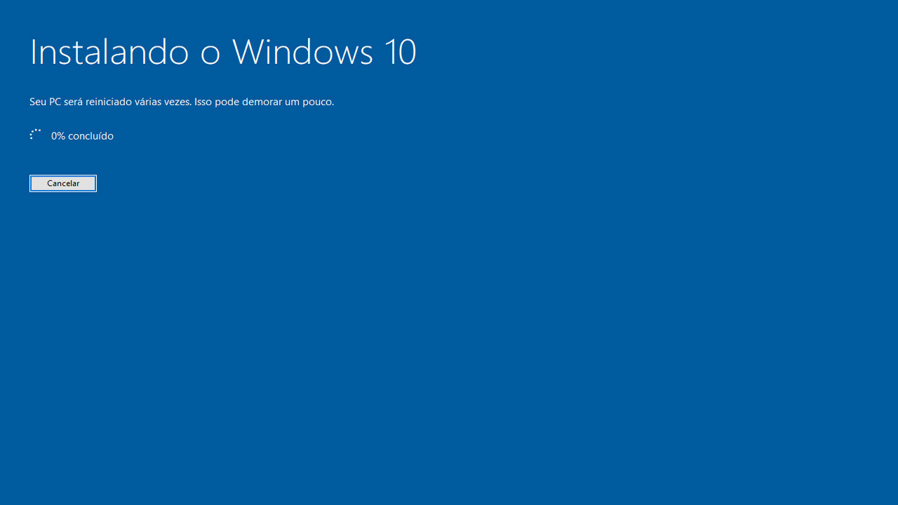 Reinstalar o Windows pode ser uma boa opção quadno estiver com o PC travando muito e outras soluções não ajudarem (Reprodução: Redação Zoom)