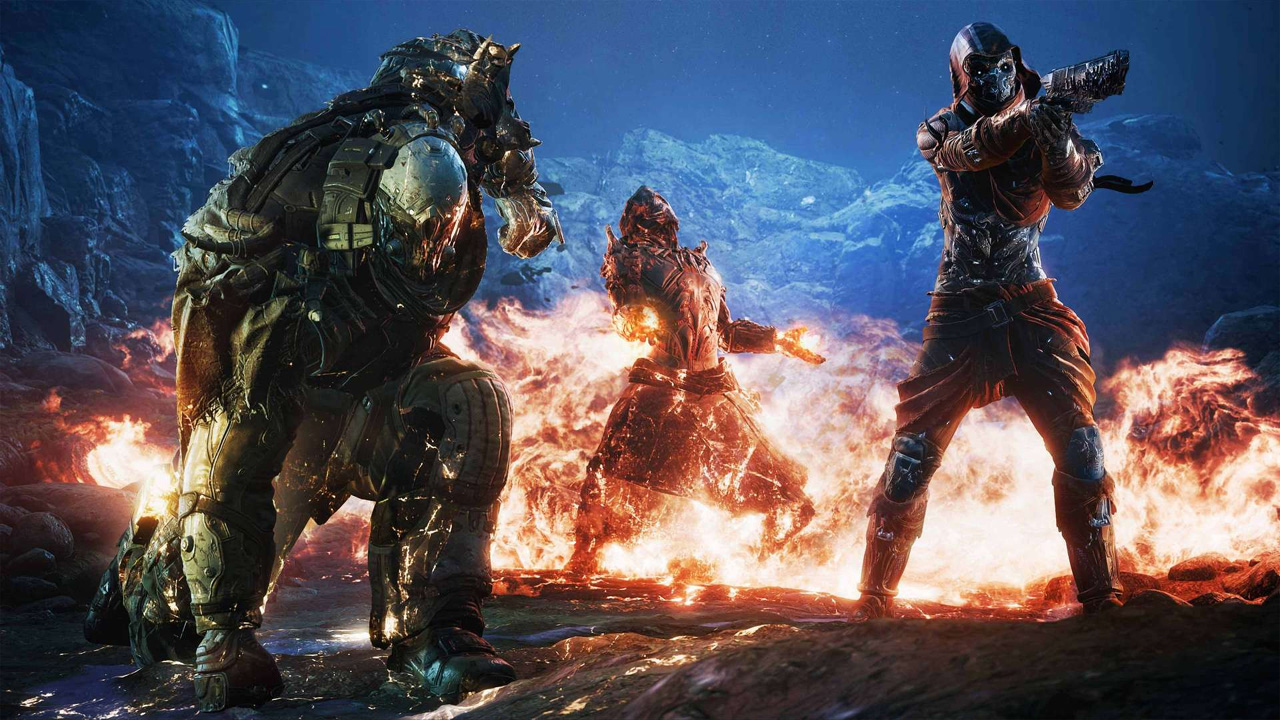 Outriders promete trazer ação e RPG para até três amigos em modo cooperativo (Divulgação: Square Enix)