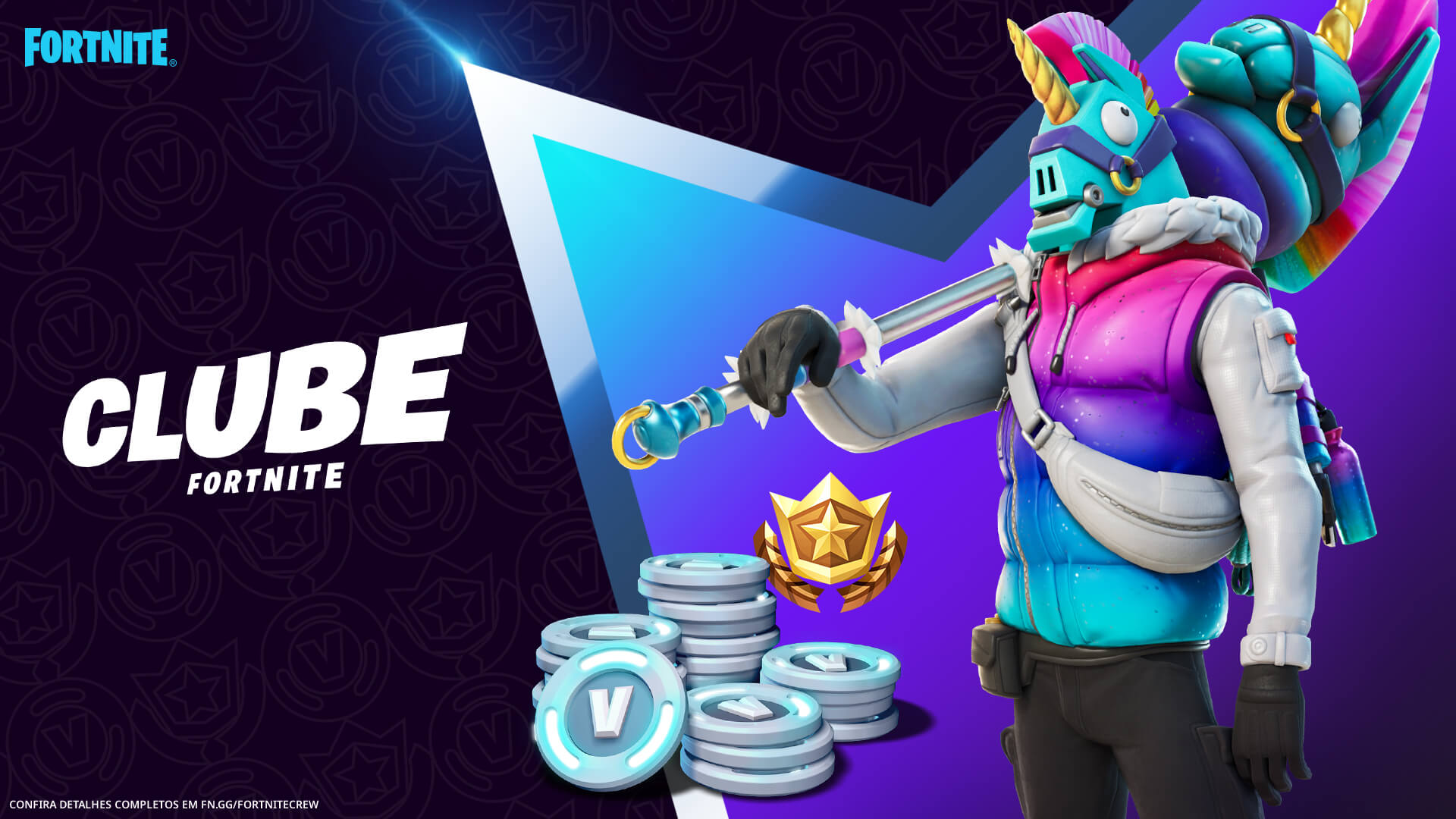 Meio homem, meio lhama, a skin Lhamano vai te destacar na partida (Foto: Epic Games).