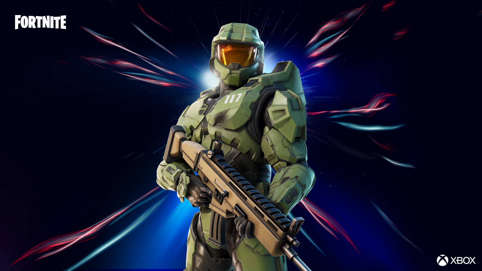 A skin do Master Chief vai te transformar no caçador do Covenant em Fortnite (Foto: Epic Games).