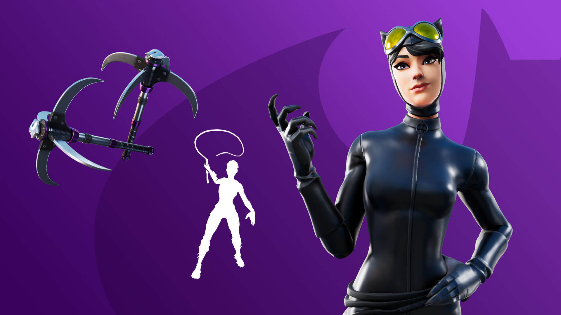 Quem sabe a agilidade da Mulher-Gato não te ajude a chegar até o fim em Fortnite (Foto: Epic Games).