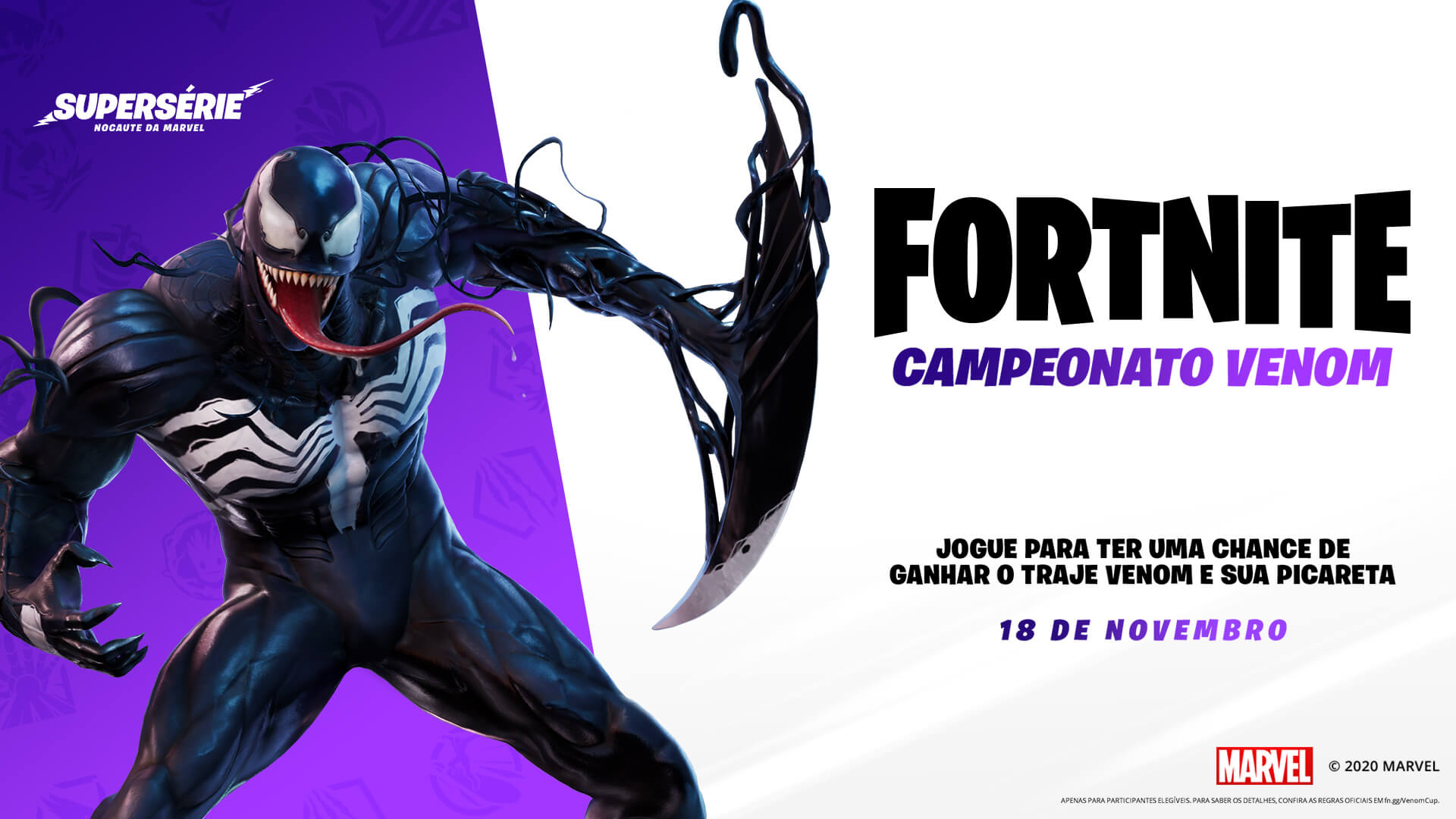 Você pode se vestir de uns dos vilões mais temidos da Marvel para assustar seus adversários (Foto: Epic Games).