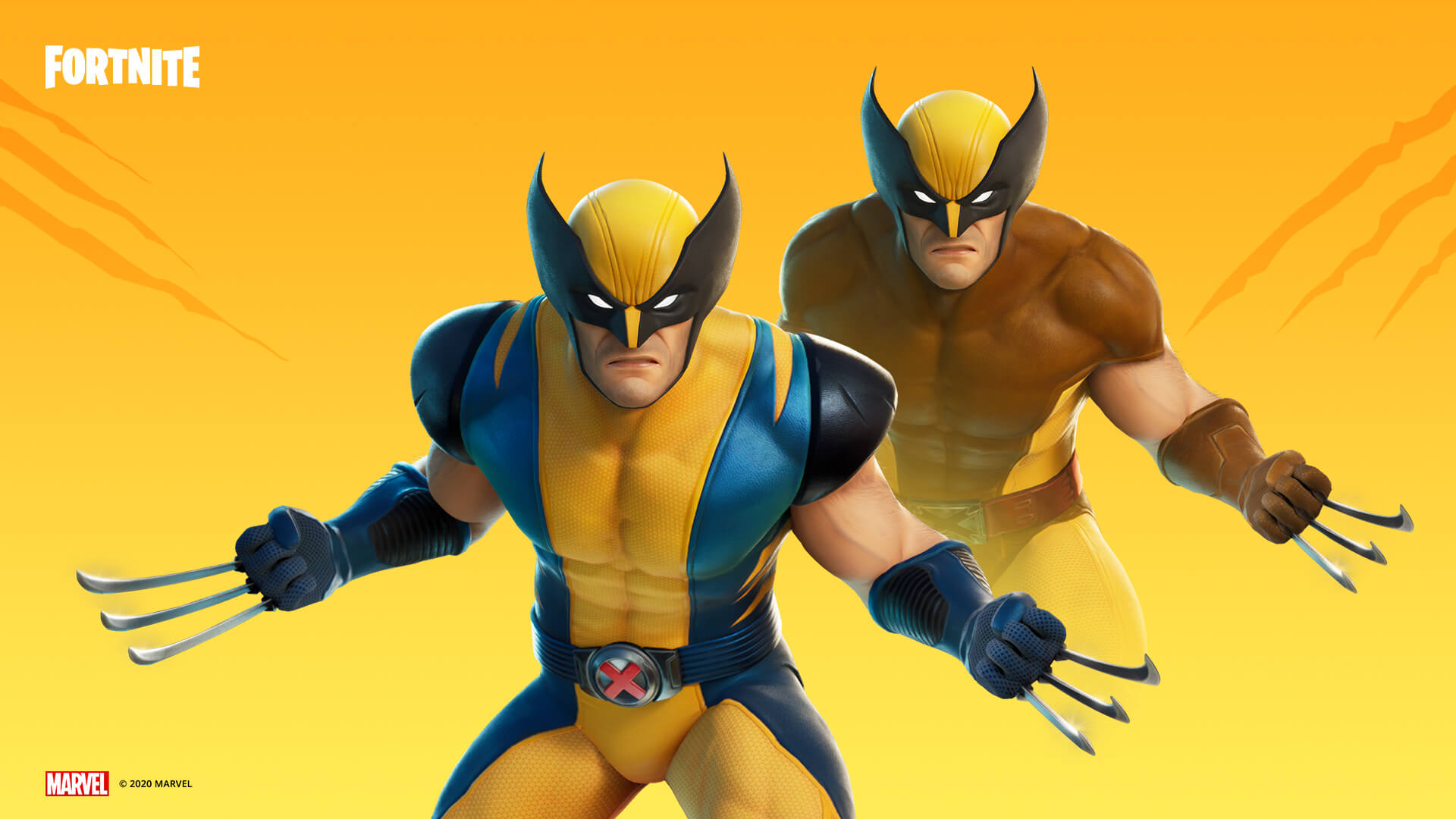 A skin de Fortnite do Wolverine vai te garrar para sobreviver até o final (Foto: Epic Games).