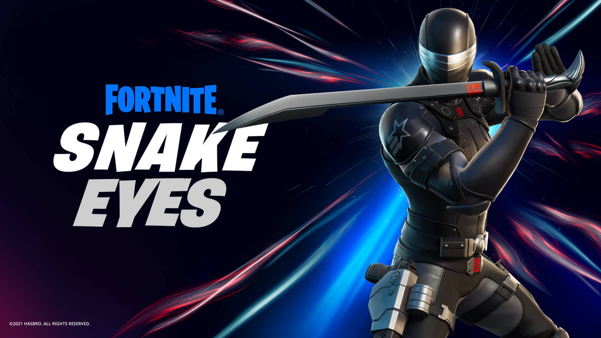 Vista-se de Snake Eyes para ser implacável com os adversários (Foto: Epic Games).
