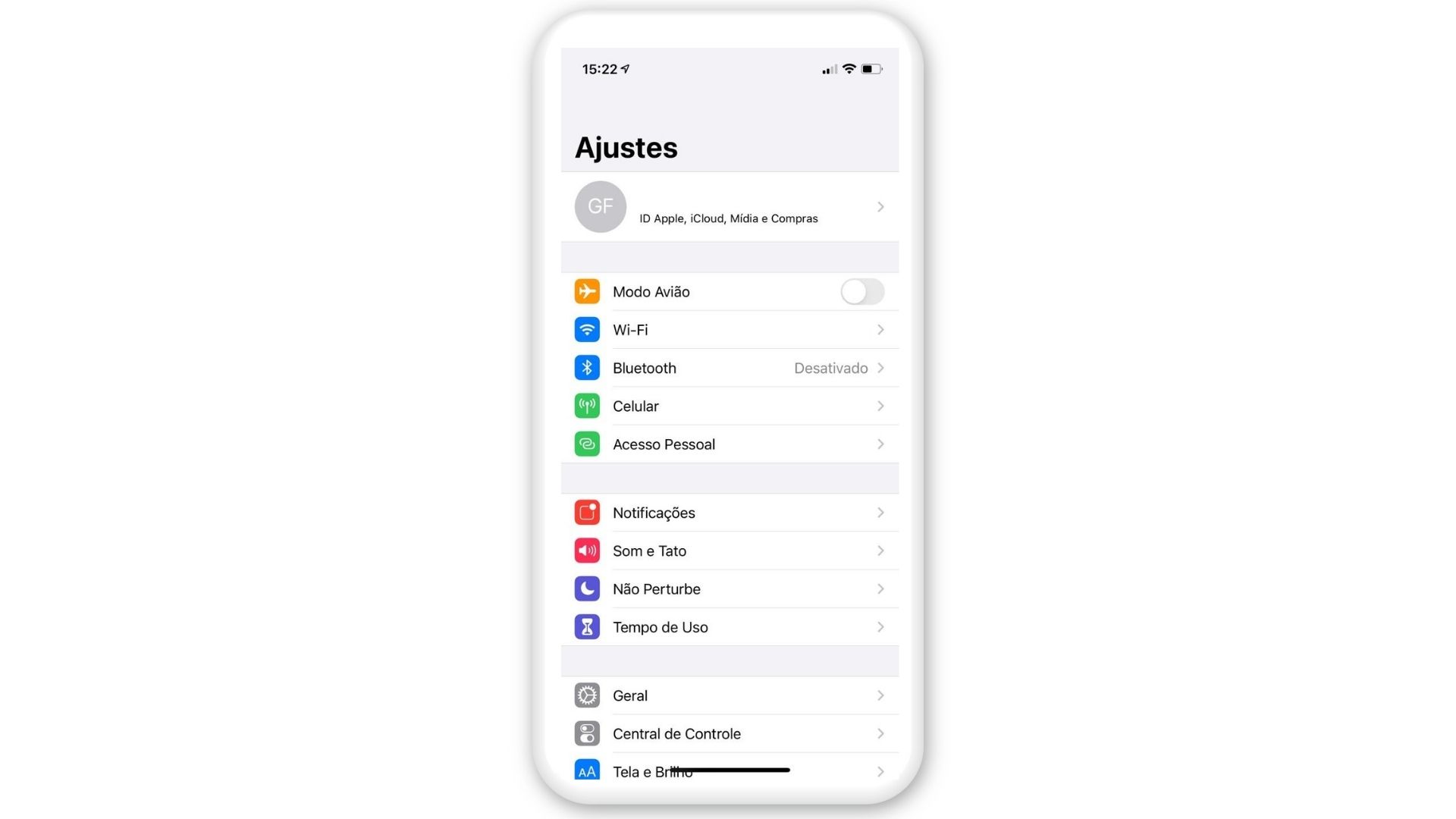 Como colocar vídeo na tela de bloqueio: vá em Ajustes (Foto: Arte / Zoom)