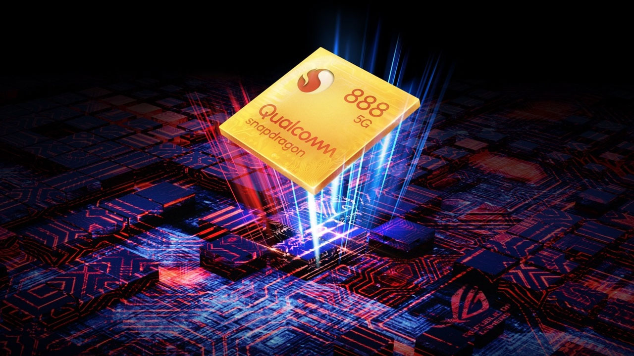 O Snapdragon 888 é o processador mais potente do mundo. (Foto: Divulgação / Rog Phone)