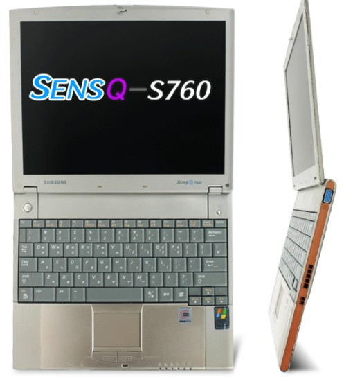O Sens Q foi o primeiro notebook Samsung da história da empresa (Fonte: Reprodução/OpenPinoy)