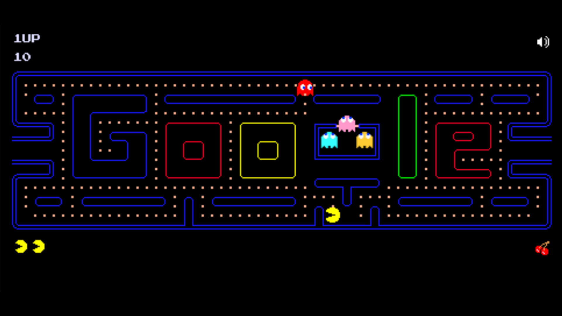Um dos jogos clássicos tomou nova forma no Google Doodle (Fonte: Google Doodle)
