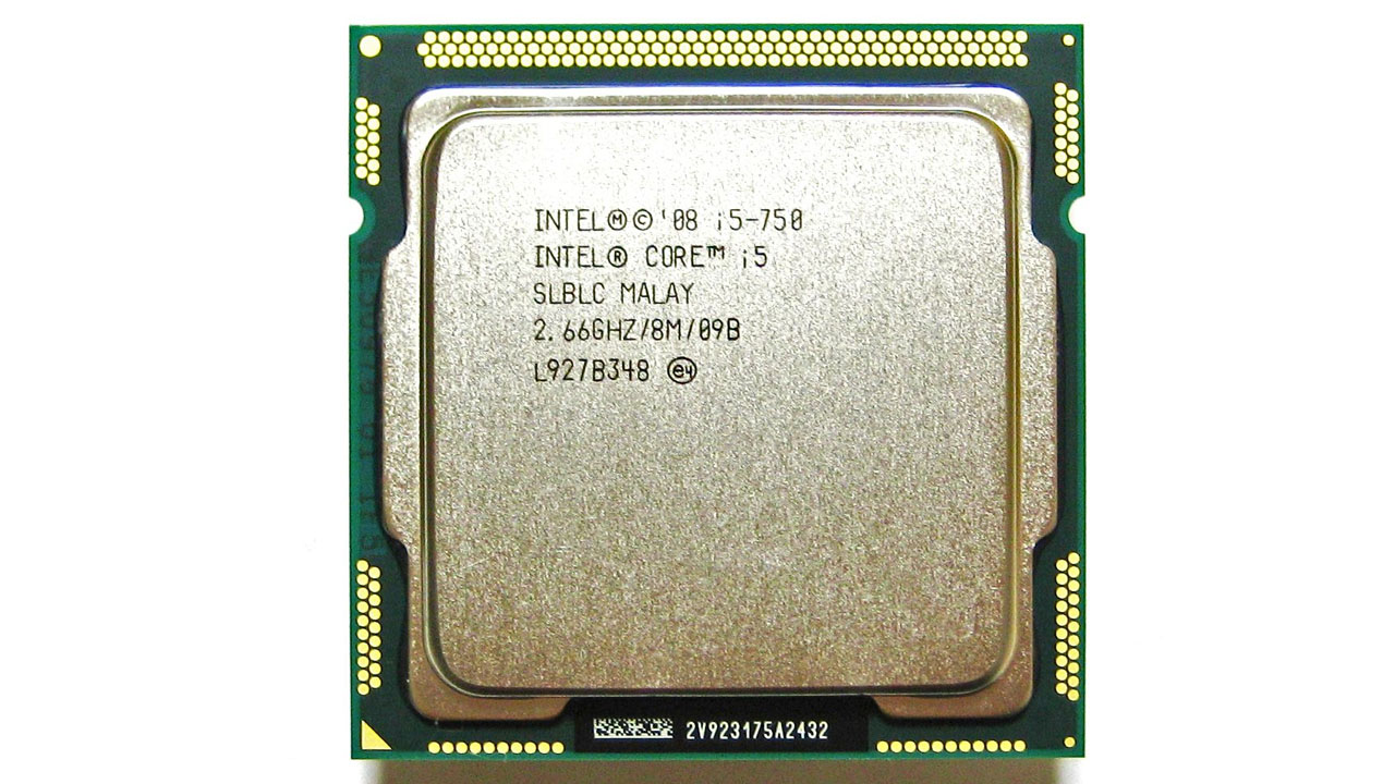 Intel Core i5 750, primeiro processador lançado na família i5. (Foto: Divulgação/Intel)