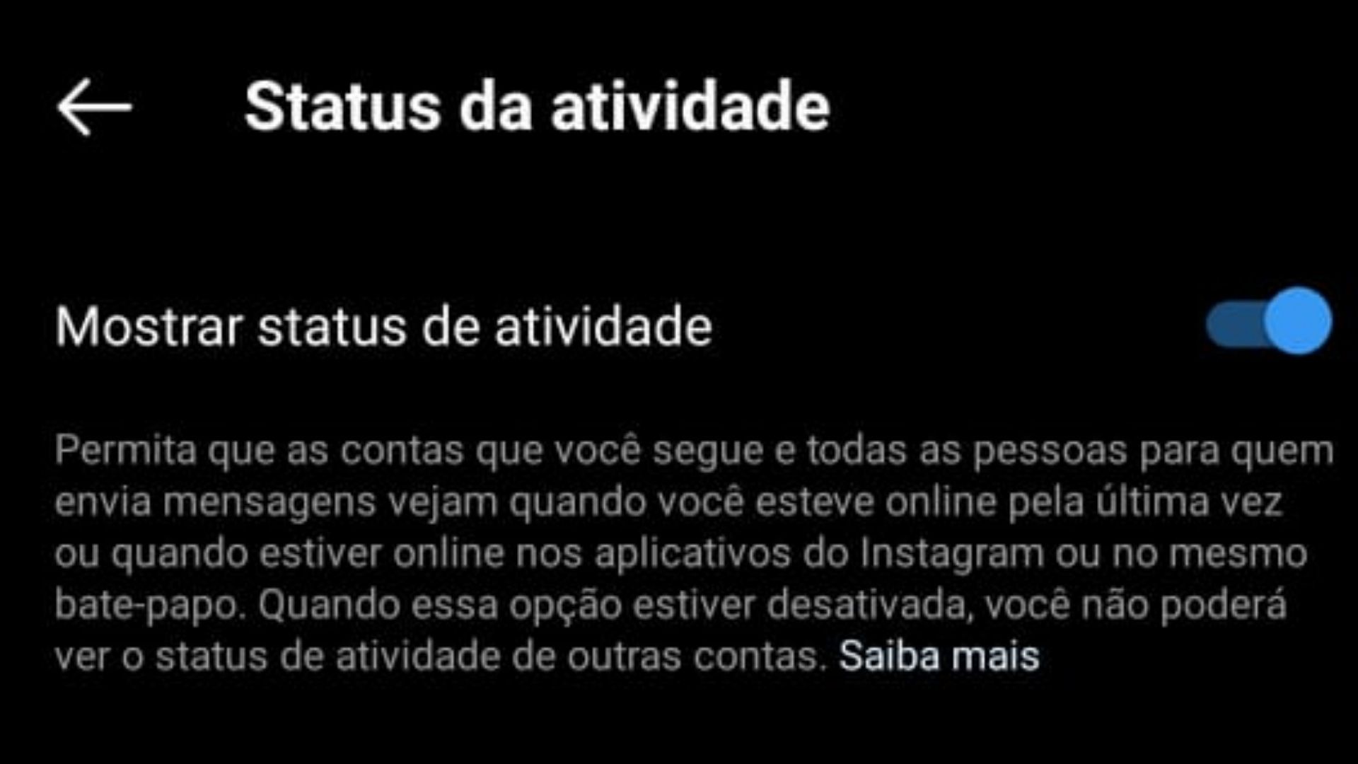 Como tirar o online do Instagram: deixe suas atividades ocultas na rede social (Foto: Reprodução)