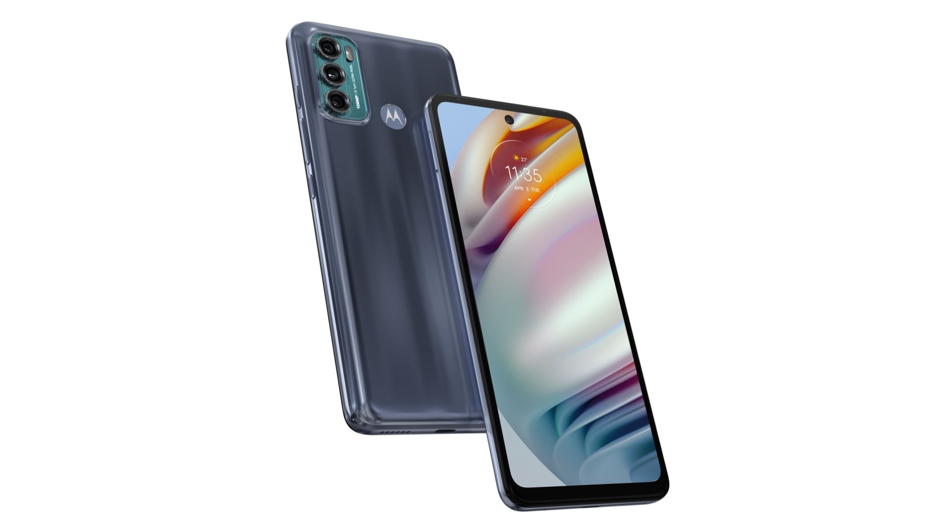Moto G60 na cor azul (Foto: Divulgação/Motorola)