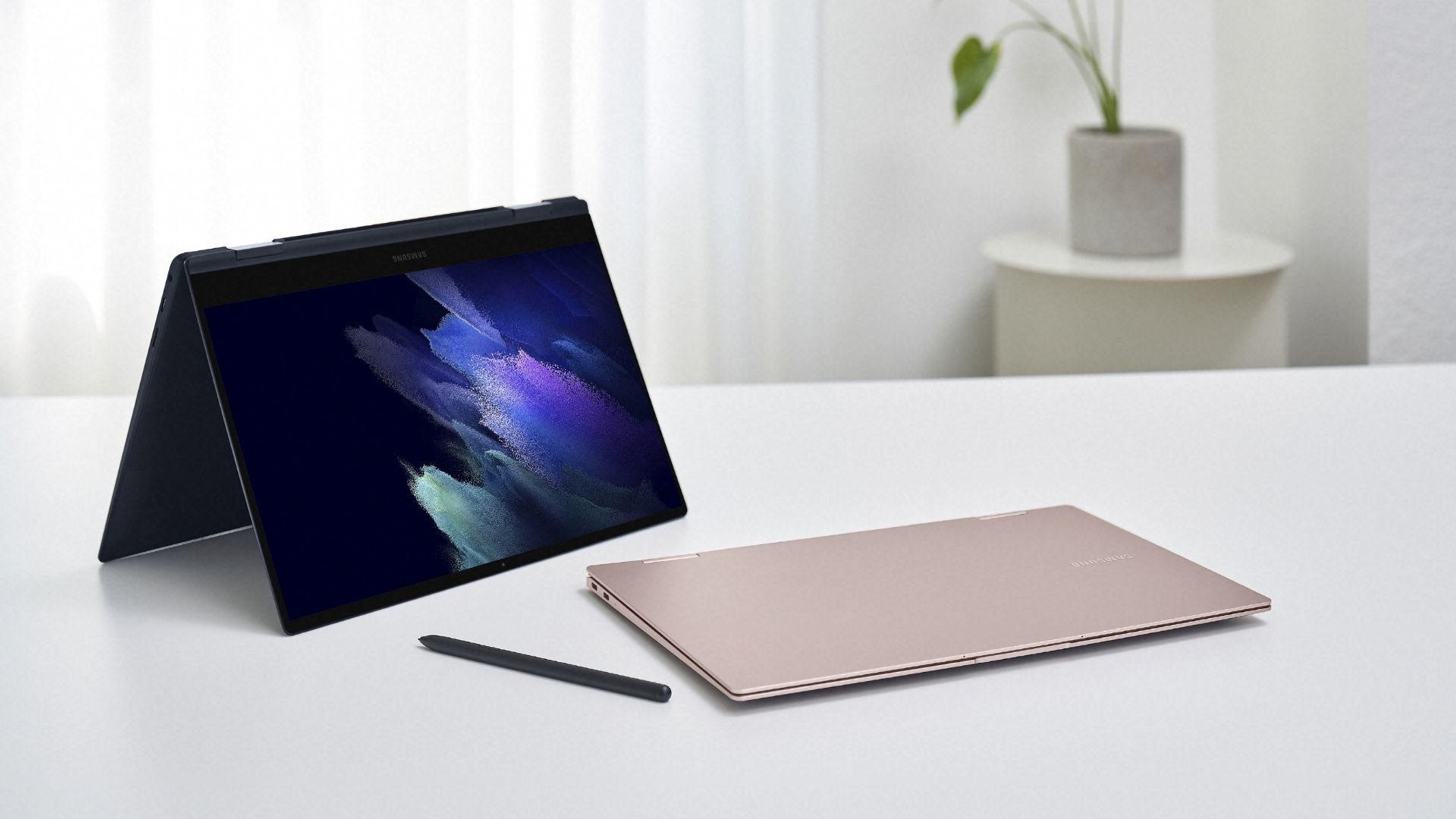 Galaxy Book Pro 360 também funciona como tablet (Foto: Divulgação/Samsung)