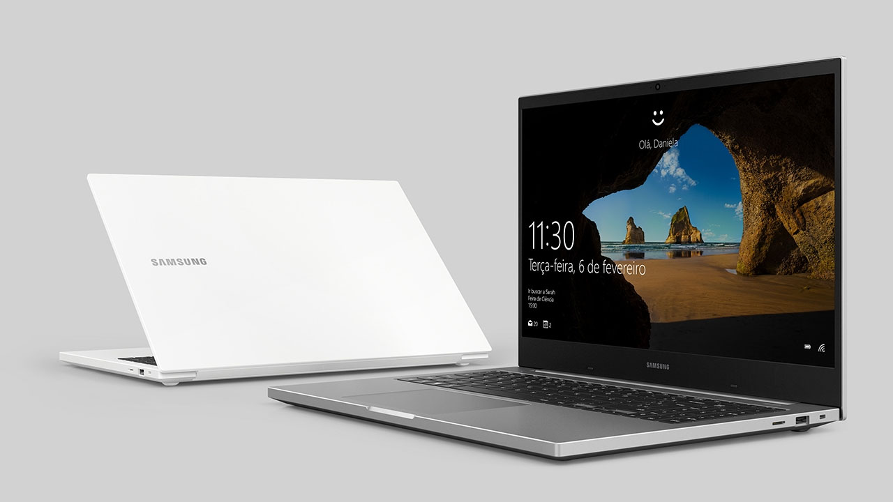 Design dos notebooks Samsung i3 (Foto: Divulgação/Samsung)