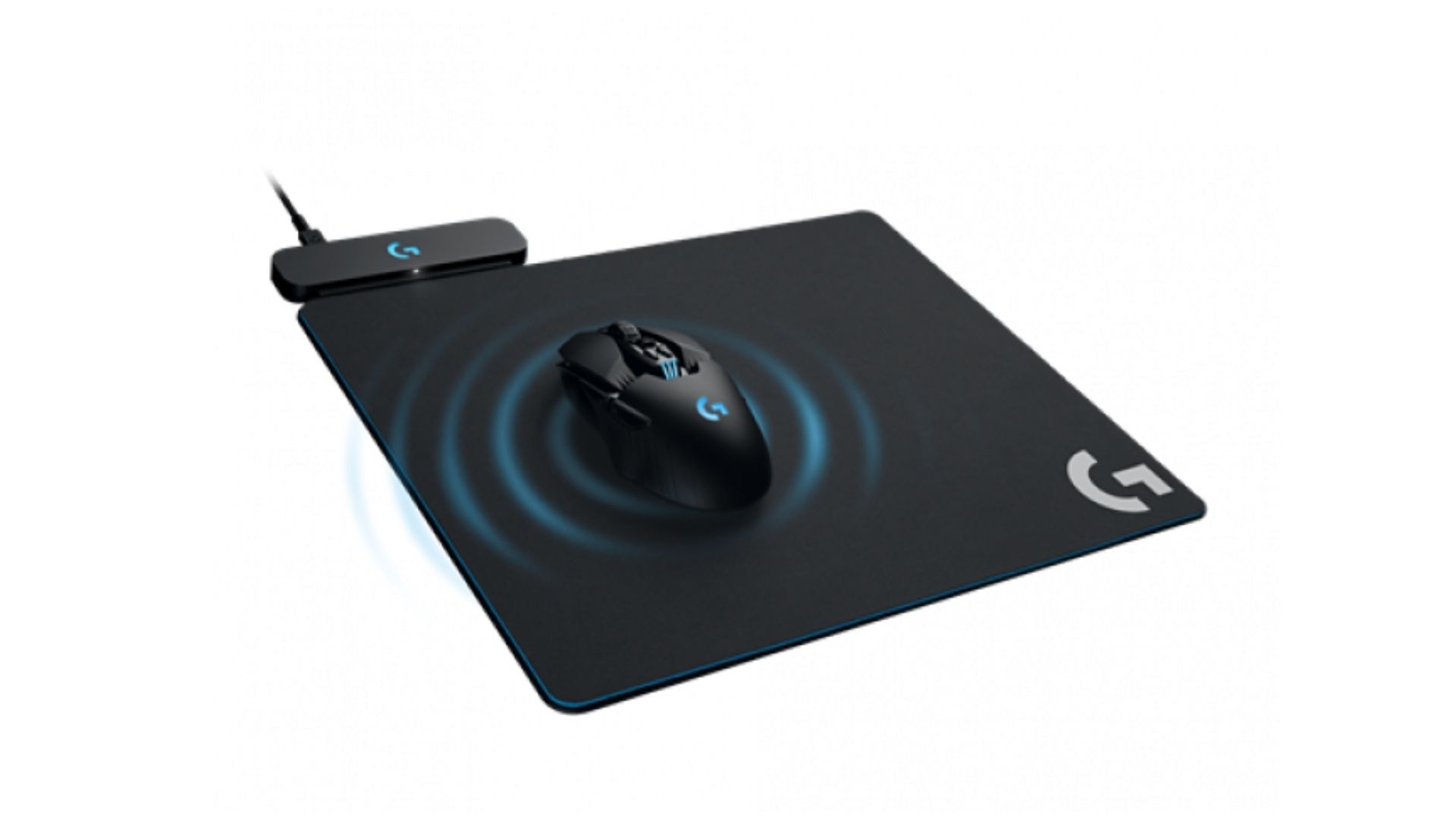 A tecnologia PowerPlay em mousepads da Logitech é capaz de carregar mouses sem fio enquanto deslizam, efetivamente garantindo que a bateria não vai acabar durante a jogatina (Divulgação: Logitech)