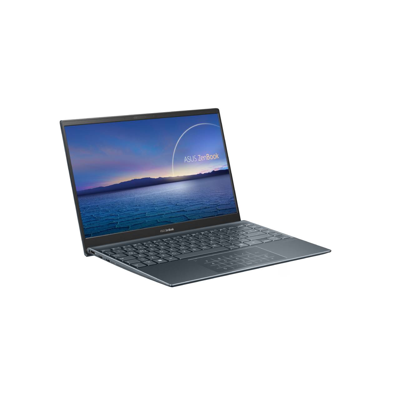 Ao invés de teclado numérico, esse modelo do Asus Zenbook coloca os números no trackpad (Fonte: Divulgação/Asus)