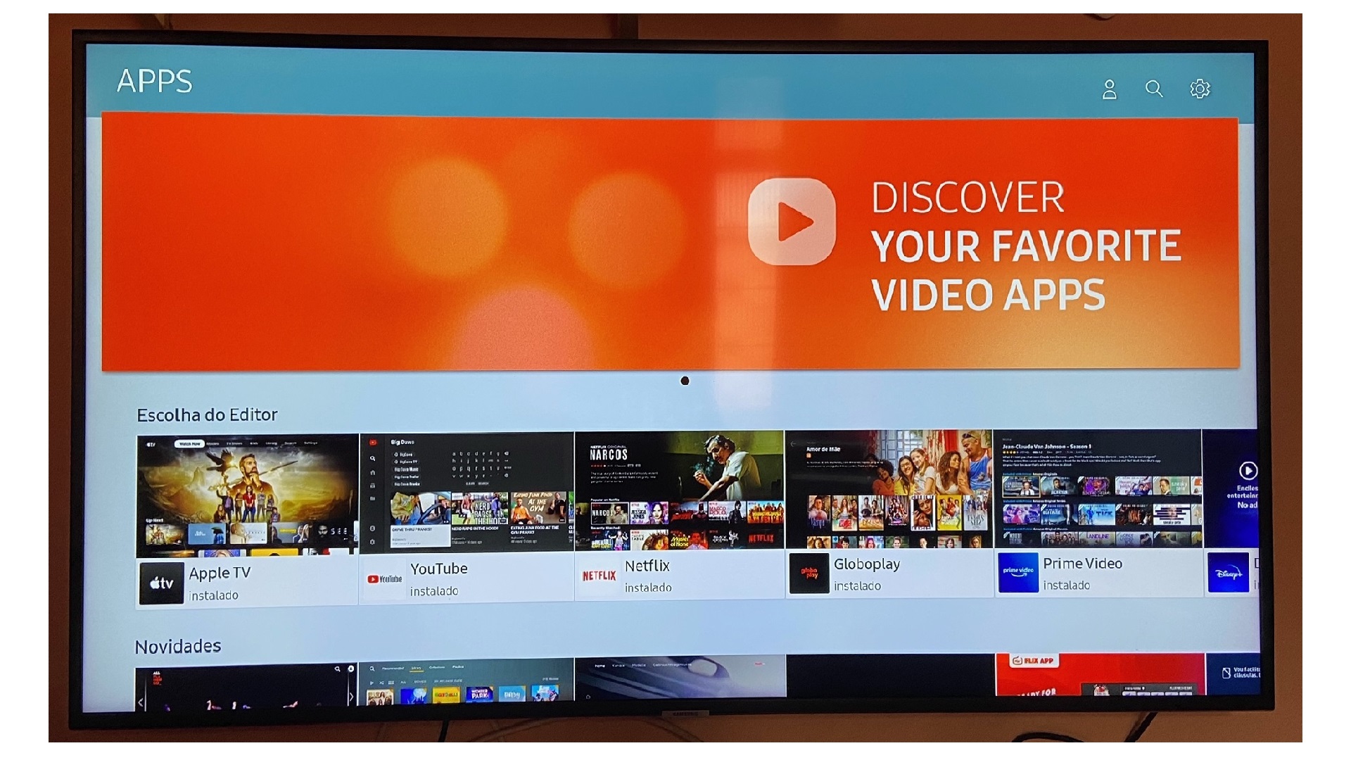 Veja o passo a passo de como instalar a Play Store na Smart TV Samsung (Imagem: Arquivo Pessoal/Dayane Barbosa)