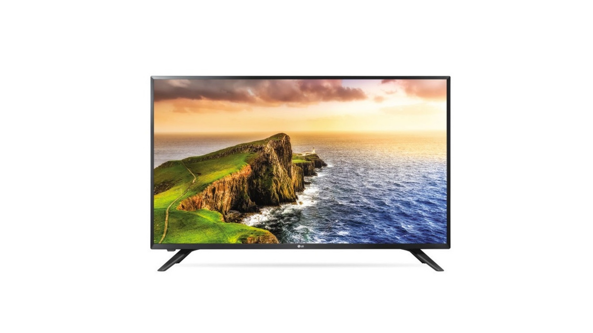 A TV LG LV300C possui 32 polegadas e tela de LED com resolução HD (Imagem: Divulgação/LG)