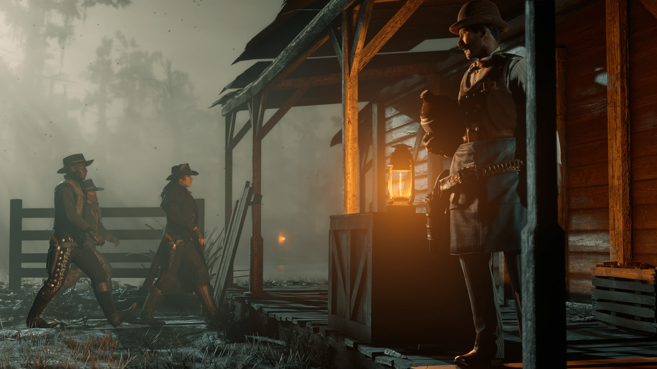 Red Dead Online traz a porção multiplayer de Red Dead Redemption 2 com atividades cooperativas e competitivas (Fonte: Divulgação/Rockstar)
