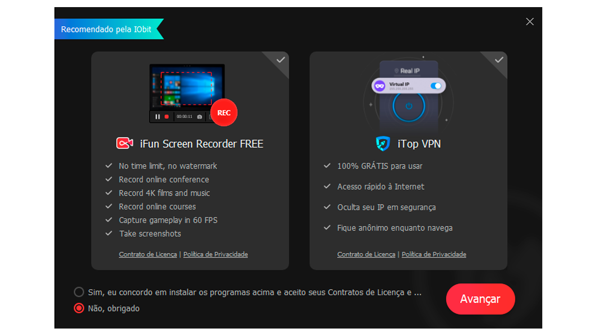 Os dois aplicativos são oferecidos pela empresa que desenvolve o Driver Booster (Foto/Hugo Iwaasa)