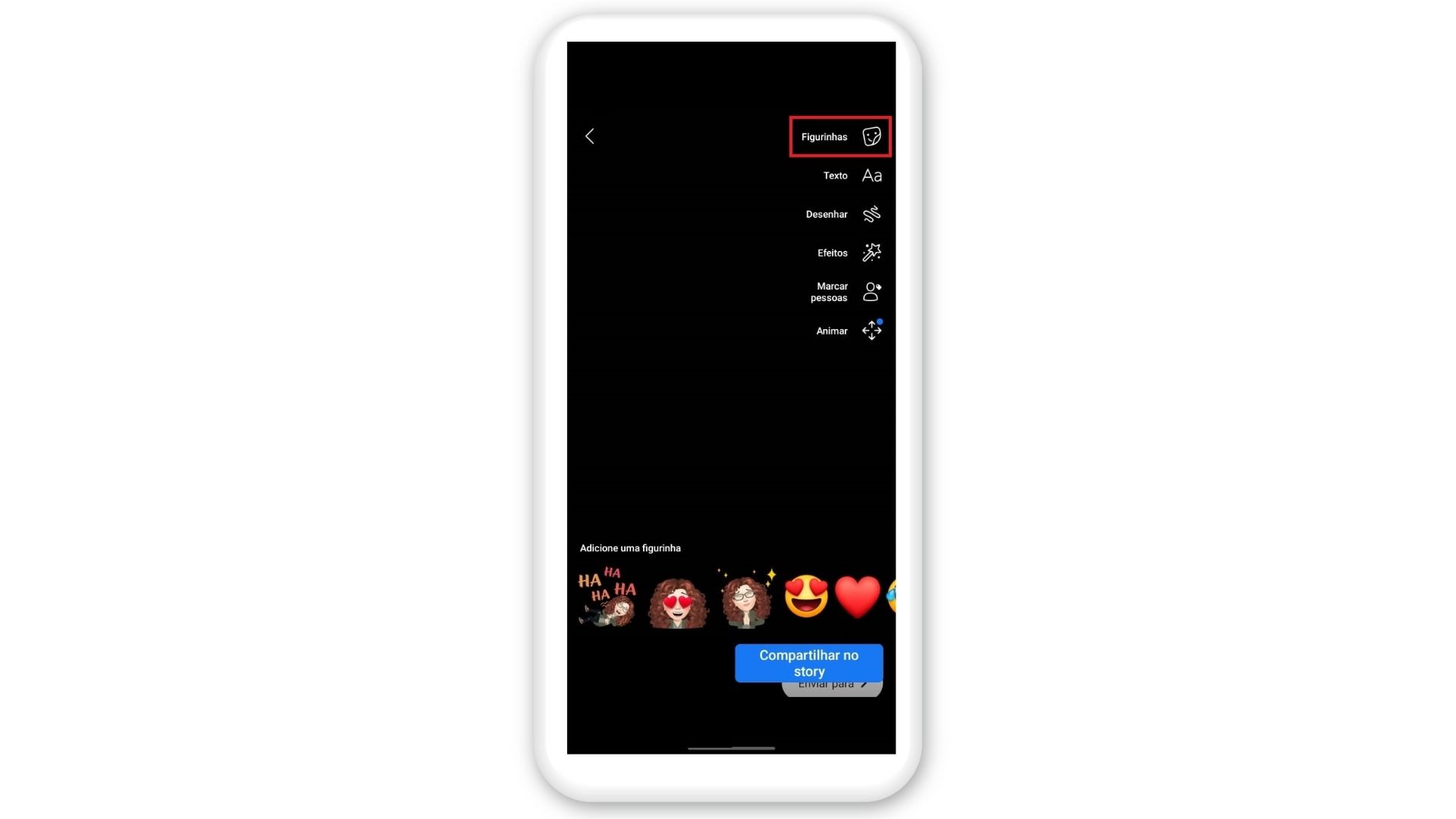 Além de saber como colocar música nos stories, aproveite para colocar outros recursos visuais (Foto: Arte Zoom)