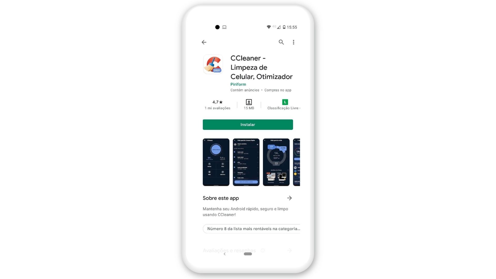 Como esvaziar a lixeira do celular? Baixe o CCleaner na Play Store (Foto: Arte / Zoom)
