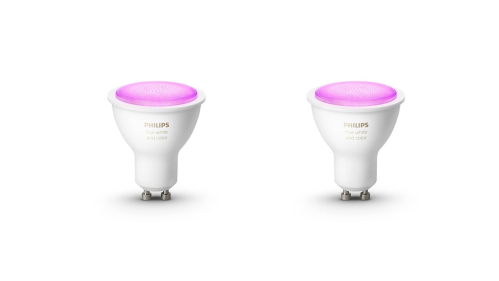 Conheça a lâmpada inteligente Philips Hue GU10! (Imagem: Divulgação/Philips Hue)