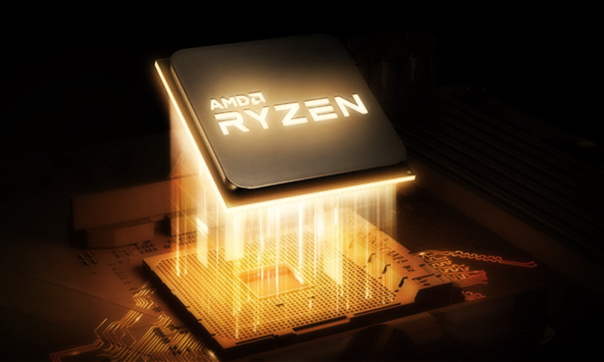 O processador Ryzen 7 3700U é um modelo quad-core. (Foto: Divulgação)