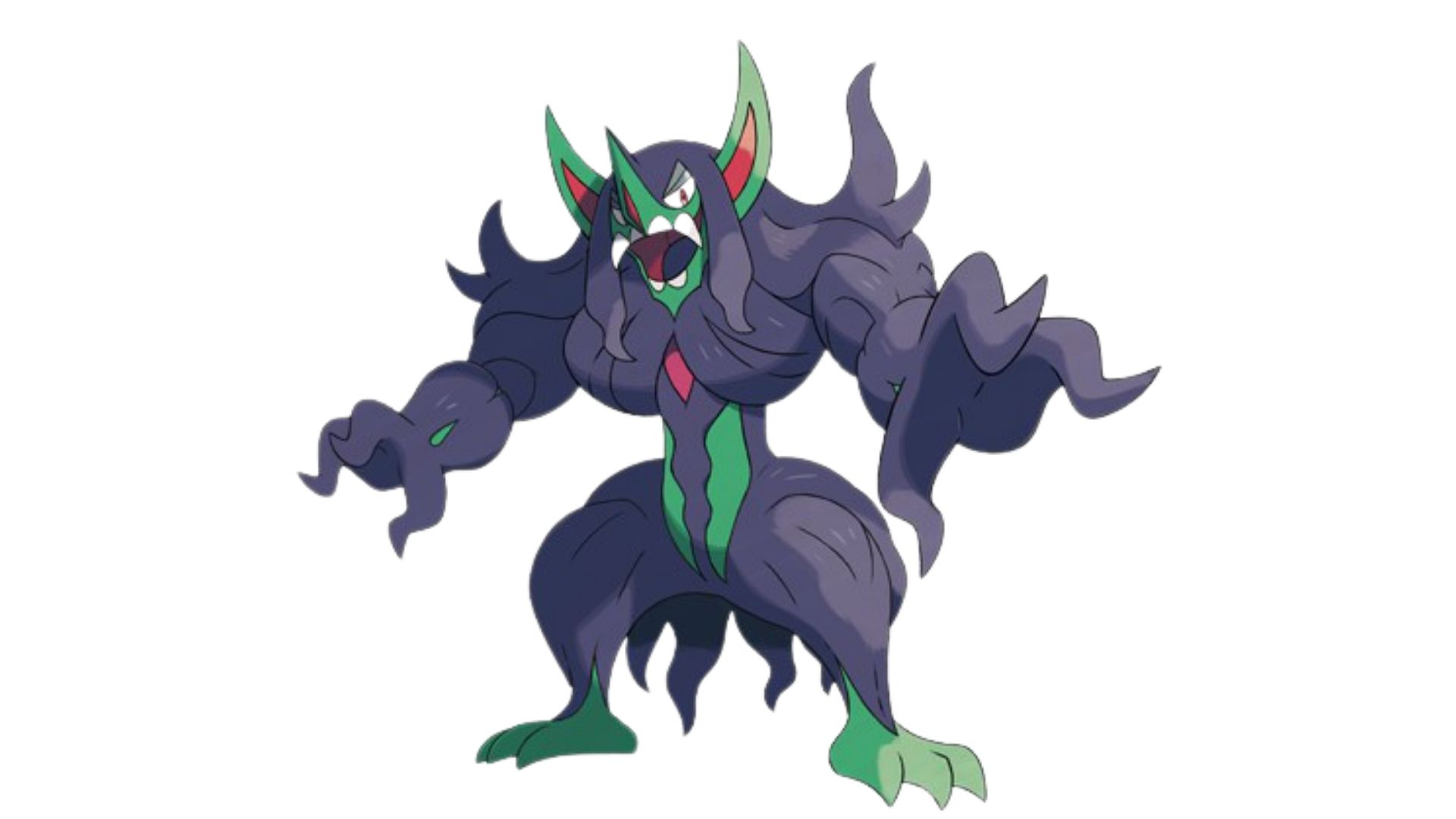Grimmsnarl é um pokémon do tipo sombrio (Foto: Divulgação/Pokémon)