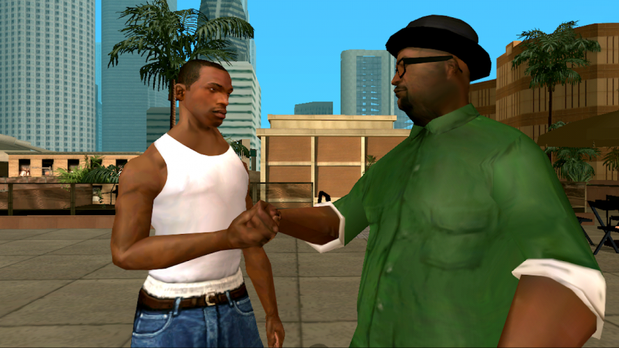 PS2 gta san andreas