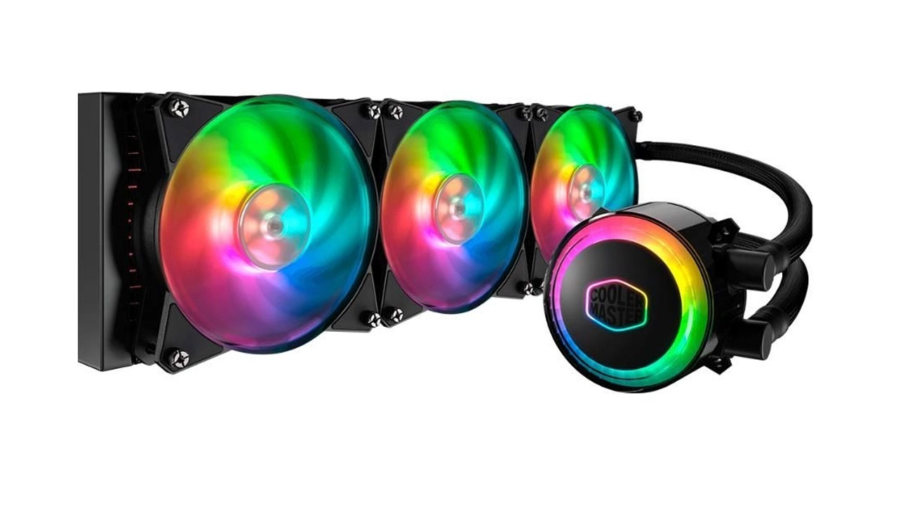 O Water Cooler Cooler Master MasterLiquid ML360R - AMD Intel utiliza sua tecnologia de câmara dupla para alcançar ótimos resultados também em seu modelo maior (Foto: Divulgação)