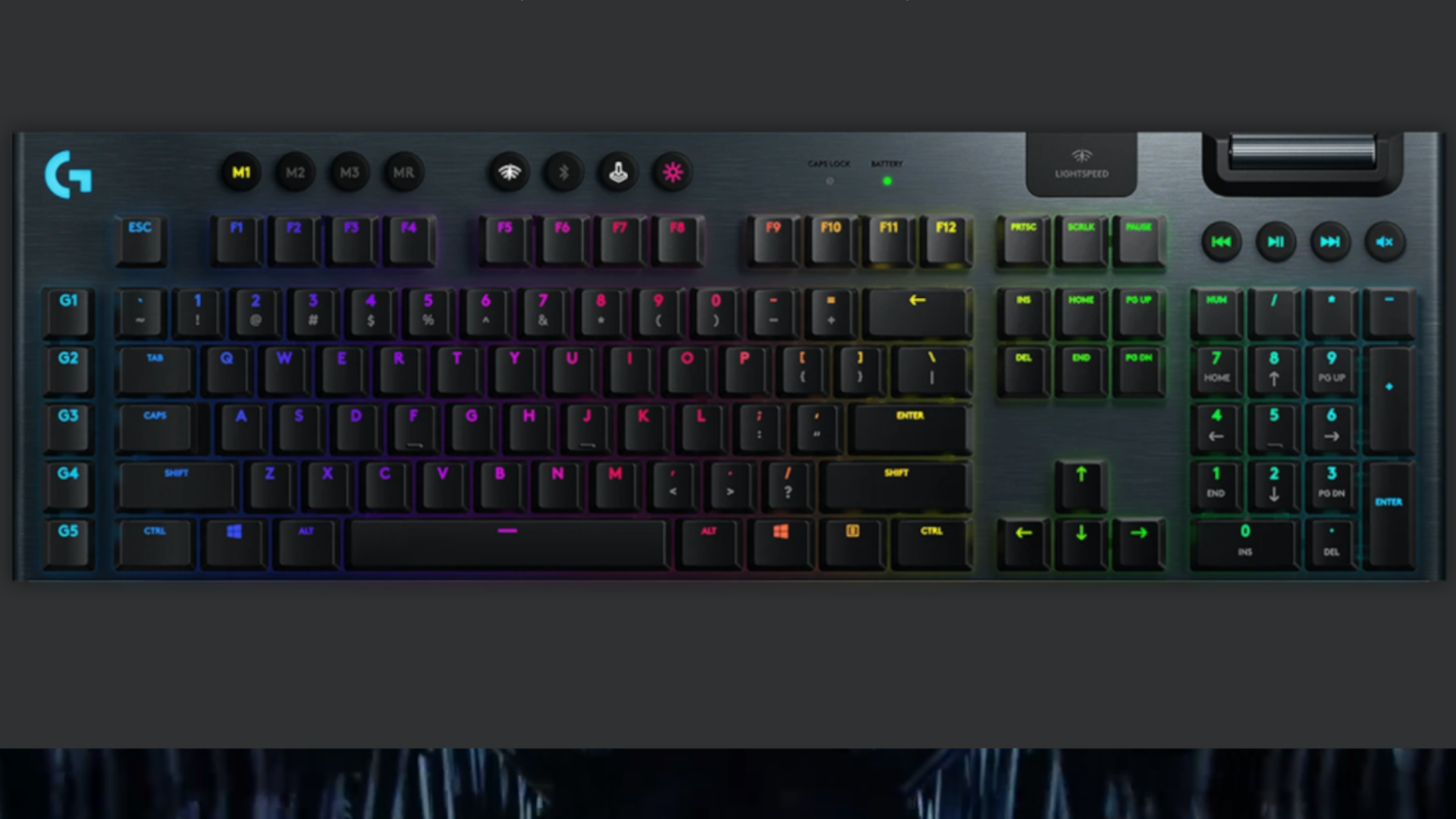 Teclado Mecânico Gamer Sem Fio Logitech G915 LIGHTSPEED é opção de teclado gamer Logitech sem fio (Foto: Divulgação/Logitech)